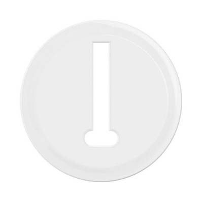 Enjoliveur Prise Telephonne Blanc