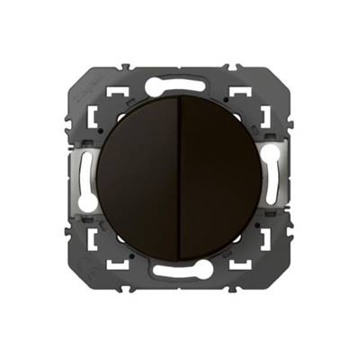 LEGRAND Dooxie Double Poussoir- Noir