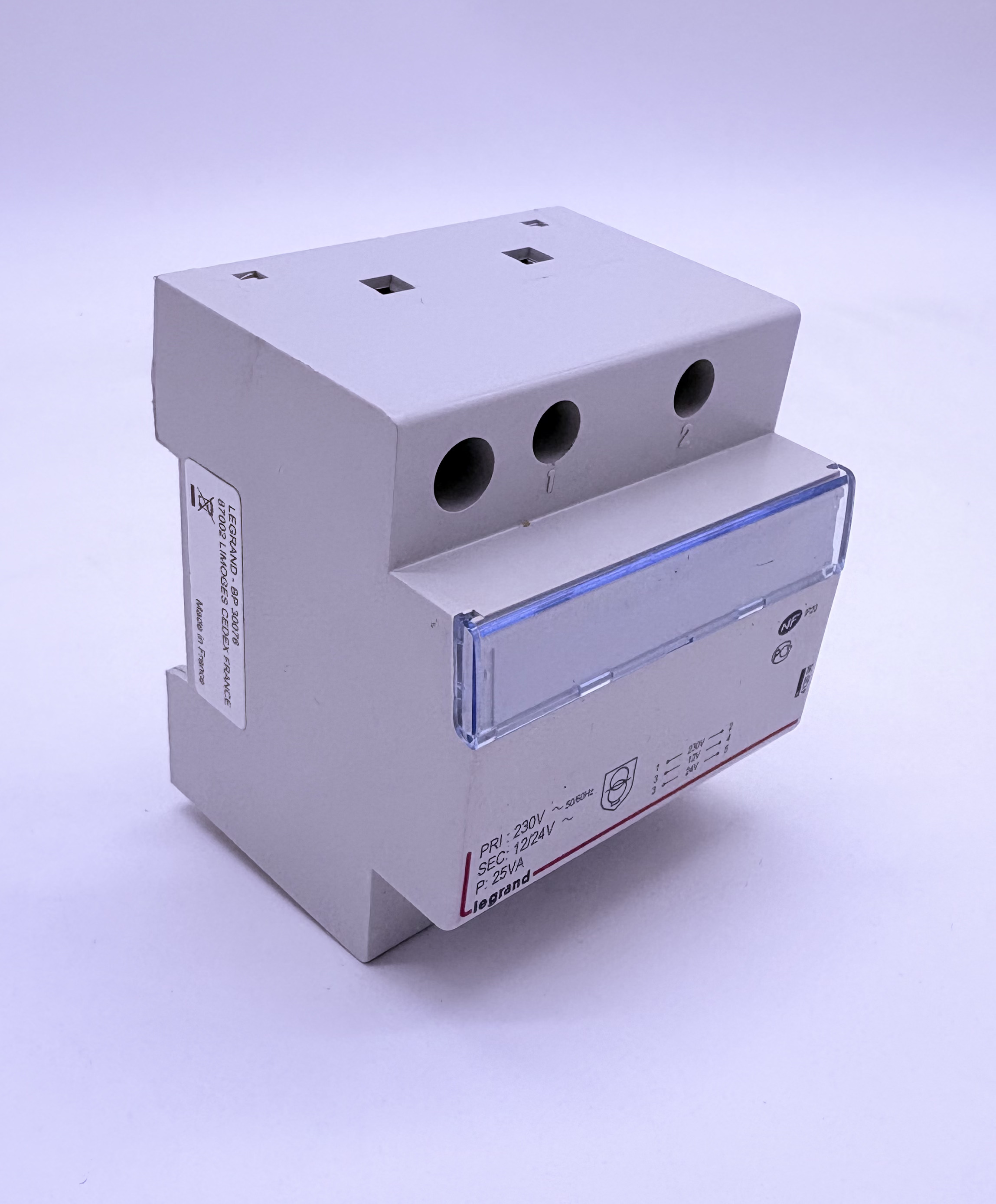 TRANSFO DE SECURITE 12/24 25VA