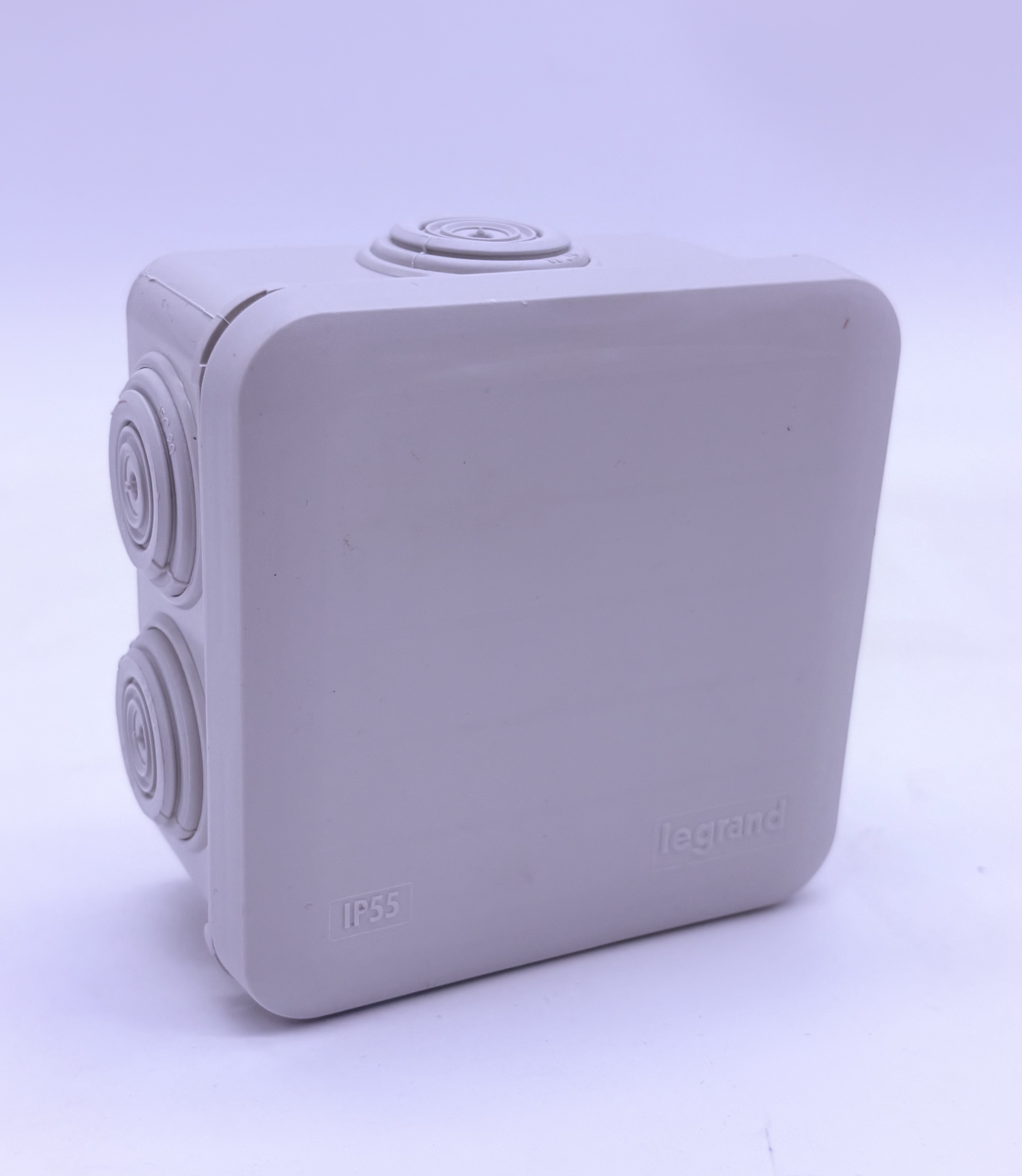 BOITE DERIVATION 80X80+EMBOUTS