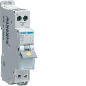 Disjoncteur 1P N 3KA C-20A Sanvis 1M