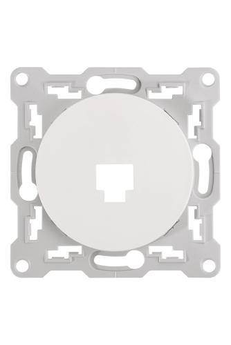 Adaptateur 1 RJ45 pour plaque Celiane blanc de Legrand